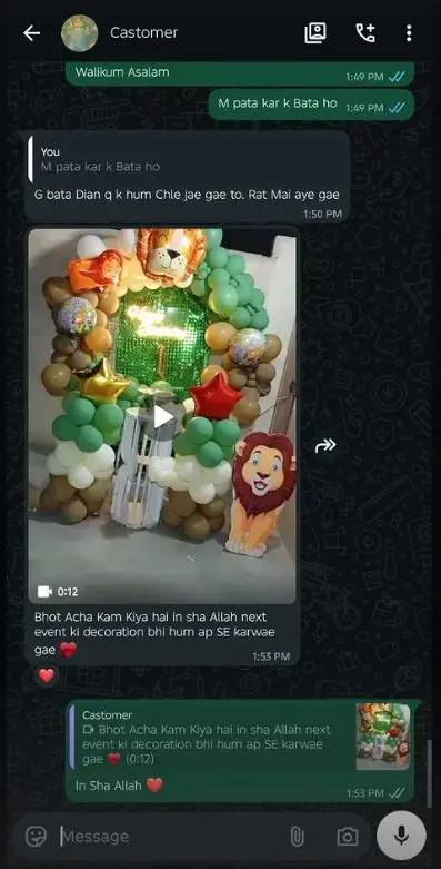 Customer review